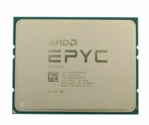 AMD EPYC 7402P Dell 24C 2.8GHz 3.35GHz 128MB Socket SP3 1P - Picture 1 of 1