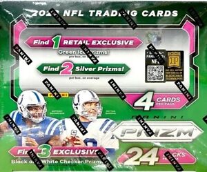 2023 Panini Prizm NFL Football 24 Pack Retail Box - New & Factory Sealed!