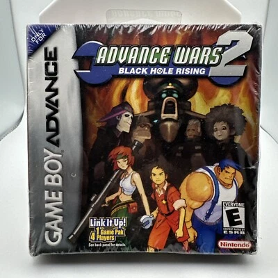 Advance Wars 2 Black Hole Rising (Nintendo Game Boy Advance) Sealed CIB Hangtag - Image 1 of 4