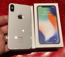 Apple iPhone X - 256GB - Silver (EE) A1901 (GSM)