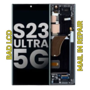 Samsung Galaxy S23 Ultra Rissiger Bildschirm/LCD Vollreparatur Qualitätsservice - Bild 1 von 1
