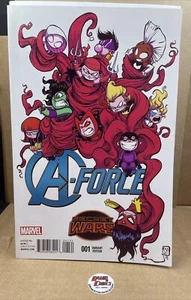A-Force #1 2015 Skottie Young Variant NM Secret Wars - Picture 1 of 10
