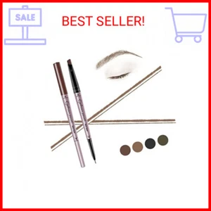 Eyebrow Pencil Double Ended, Waterproof Natural Brow Enhancing Pen, Long lasting - Picture 1 of 2