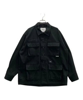 WTAPS Chaqueta Militar Negra 212WVDT-SHM02 Foto 1 de 4