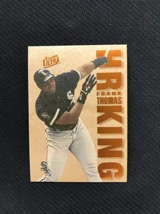 1996 Ultra #10 Frank Thomas Chicago White Sox Home Run Kings - Picture 1 of 2