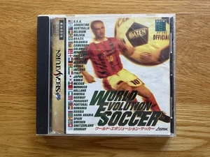 World Evolution Soccer Sega Saturn Japan Football - Picture 1 of 19