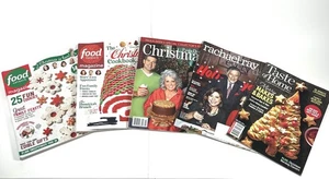 Lot of 5 Christmas Food / Cookbook Magazines / Food Network / Taste of Home /etc - Picture 1 of 12