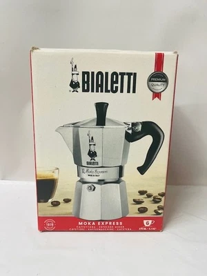 Bialetti Moka Express, 6 tazas - NUEVO EN CAJA Foto 1 de 4
