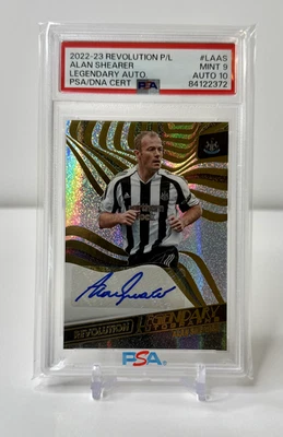 Autógrafos Revolution Legendary Alan Shearer PSA/ADN CERTIFICADO (Auto PSA 10) Foto 1 de 2