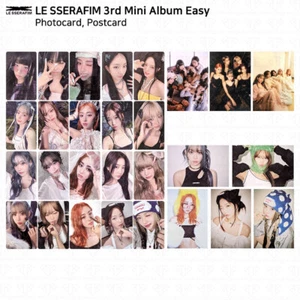 Le Sserafim 3rd Mini Album Easy Photocard Postcard Album Photobook Compact Ver - Picture 1 of 70