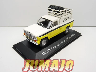 SER43 Voiture 1/43 SALVAT Vehiculos Servicios : IKA Gladiator 4x4 - Renault Team
