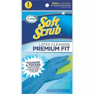 Soft Scrub Small Prem Latex Gloves - Picture 1 of 1