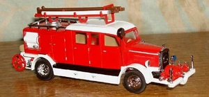 1938 MERCEDES KS15 FIRE TRUCK 1:43 MATCHBOX 1995 YESTERYEAR - Picture 1 of 8
