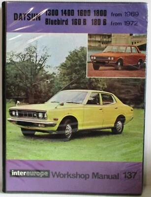 Intereurope - Datsun / Manuale Di Officina 137 / 1969-1972 / Prima Classe 191 - Immagine 1 di 4