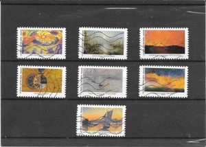 FRANCE 2025. GRAND SOLEIL. LOT DE 7 TIMBRES ADHESIFS OBLITERES - Imagen 1 de 1