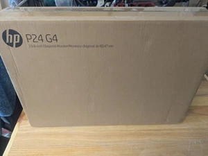 HP P24 G4 23.8" FHD IPS LED Monitor - Black - Picture 1 of 3