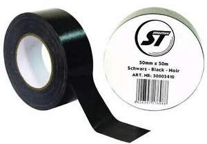 0,22€/m Stagetape Gewebeband PRO SCHWARZ 50m x 50mm Steinband Panzerband Tape - Picture 1 of 2