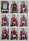 2023-24 Match Attax UEFA Aston Villa Team Set (9 cards)