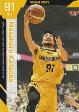2023 MASAHARU KATAOKA #092   BBM B.LEAGUE Card  2022-23 2nd Half Regular