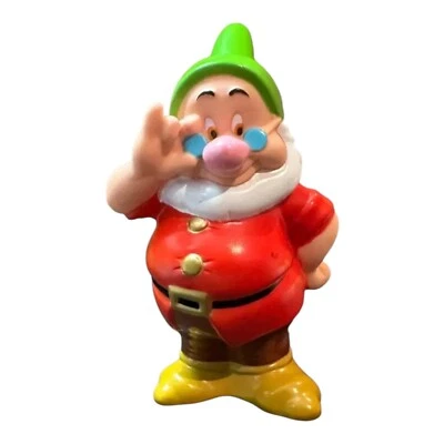 Vtg Disney Snow White DOC 3.5" Figure PVC Figurine SEVEN 7 DWARFS Toy - Image 1 of 4