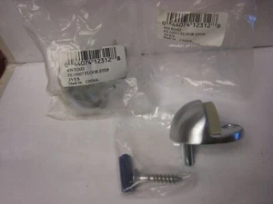 2 yes 2 Ives 436B26D Floor Mount Door Stop Satin Chrome 1-3/8" x 1-3/4" x 2" - Picture 1 of 7