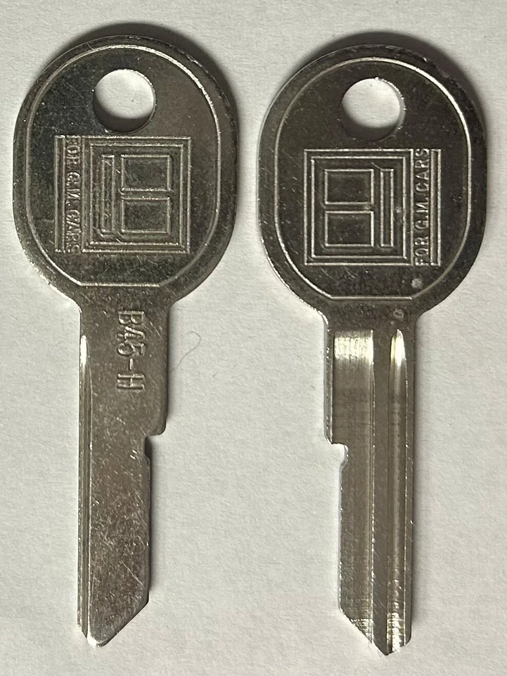 Llave GM B45-H en blanco sin cortar (1 pieza) Foto 1 de 1