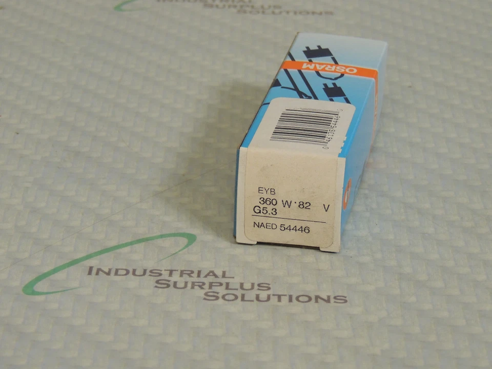 OSRAM EYB G5.3 NAED54446 360W 82V HALOGEN OPTIC PROJECTOR LAMP - Image 1 of 1