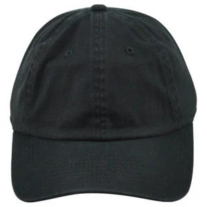 Gorra American Needle Relajada en Blanco Sólida Negra Ajustable Adultos Unisex - Imagen 1 de 4