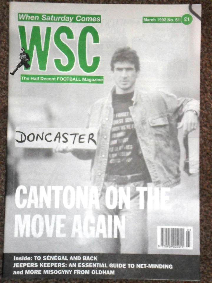 When Saturday Comes Football Magazine March 1992 - Image 1 of 1