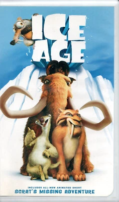 Ice Age (VHS, 2002) Clamshell Case, Ray Romano, John Leguizamo, Denis Leary - Image 1 of 4