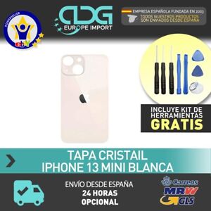✅📣 Tapa trasera iPhone 13 Mini Blanca (facil instalacion) + ENVIO 24H MRW