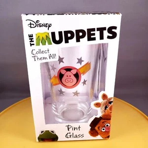 Disney Muppets Pigs in Space Drink Bar Pint Glass Diamond Select - Picture 1 of 5