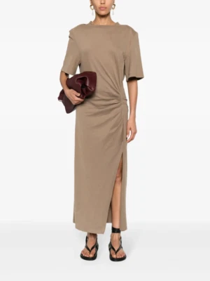 Maxi Camiseta Vestido Isabel Marant Lexia Mujer Reunida Talla S Nuevo con Etiquetas Algodón Orgánico Foto 1 de 4