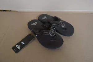 Quiksilver Brown Carver Suede Boys Youth Sandals New/Hang Tag AQBL100007 11Youth - Picture 1 of 3