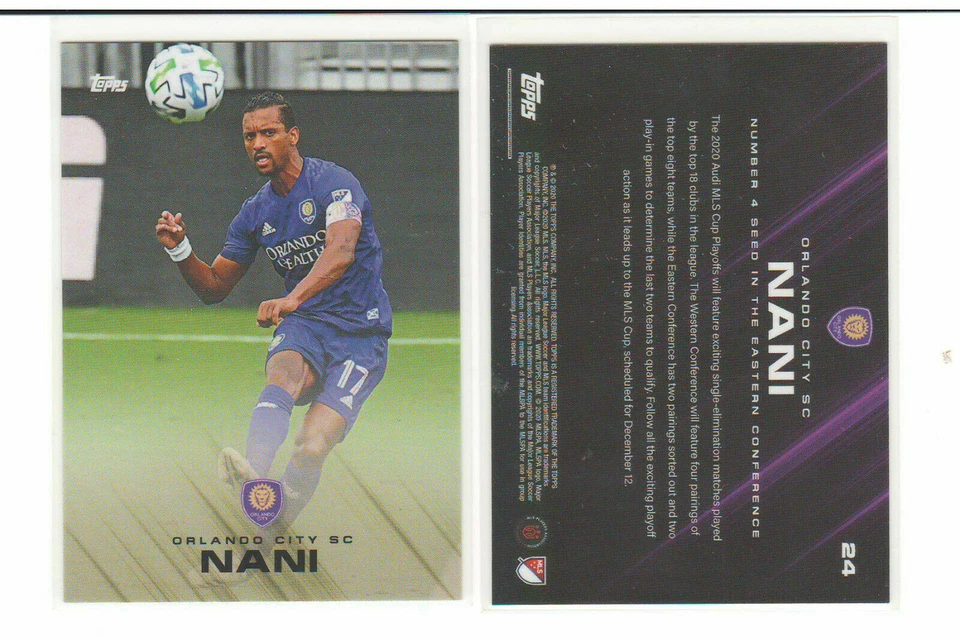 2020 Topps On Demand MLS Playoffs #24 Nani - Image 1 of 1