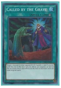 *** CALLED BY THE GRAVE *** (MINT/NM) EXFO-ENSE2 SUPER RARE YUGIOH ! - Picture 1 of 1