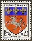FRANCE STAMP TIMBRE N° 1510 " BLASON DE SAINT LO " NEUF xx TTB