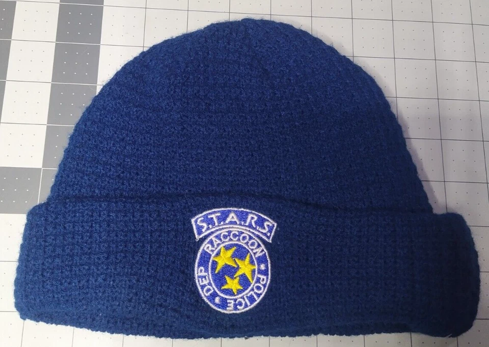 Loot Crate Exclusive Youth Kids Beanie Resident Evil STARS Raccoon City Police - Image 1 of 1