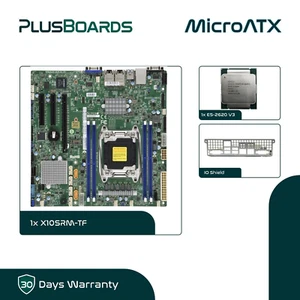 Supermicro X10SRM-TF M-ATX LGA 2011-3 Server Motherboard w/ E5-2620 V3 6-Core - Picture 1 of 10