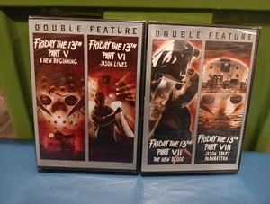 Friday the 13th Part V / Part VI / Part VII / Part VIII - Brand New (DVD 4-Film) - Picture 1 of 2