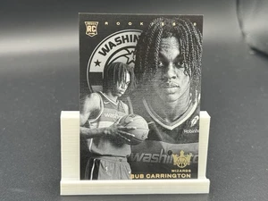 Bub Carrington Nivel 0 Court Kings Rookies SSP 2024-25 Wizards SP RC - Imagen 1 de 3