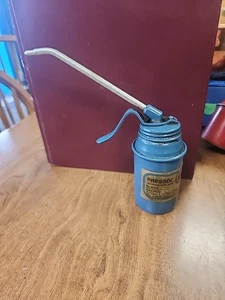 Blaue Vintage Pressol Öler Ölkanne  - Bild 1 von 3