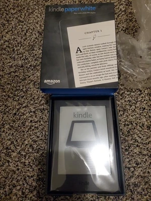 NEW Amazon Kindle Paperwhite 7th Gen. 4GB -Black (WIFI) DP75SDI. Touch Display - Image 1 of 4