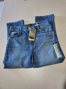 Neu mit Etikett Lee legendärer Stil Damen Capri Jeans Größe 8 M blau Denim - Bild 1 von 20