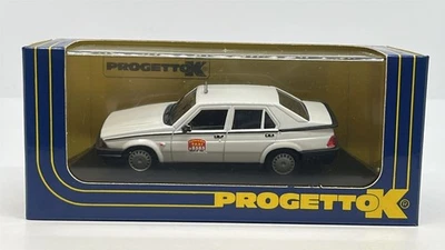 PROGETTO K PK 193A ALFA ROMEO 75 1800 I.E. TAXI MILANO  BIANCO  1:43 - Immagine 1 di 4
