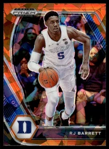 2021-22 Panini Prizm Draft Picks Prizms Orange Ice RJ Barrett #95 20595 - Picture 1 of 2