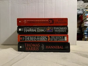 Lot 4 Thomas Harris Silence of the Lambs Hannibal Lecter Rising Red Dragon 1-4 - Bild 1 von 3