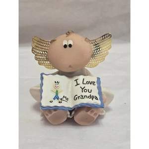 Kirk 2001 Angel Figurine I Love You Grandpa Statue Ornament Gift - Picture 1 of 5