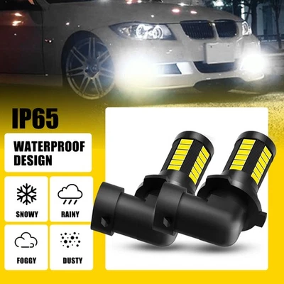 6000K Xenon White HB3/9005 LED Daytime Running Light DRL Bulbs Fit For Honda - Image 1 of 4