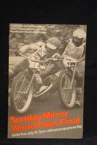 SPEEDWAY World Pairs Final - 13 Jul 1974 - Picture 1 of 1